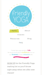 Mobile Screenshot of friendly-yoga.com